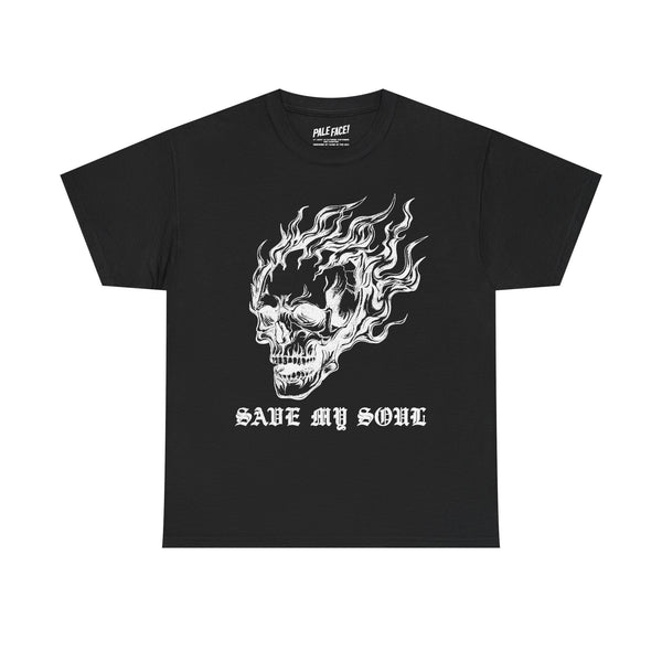 Fire Skull Graphic tee,  Rock and Roll t-shirt, Punk Goth tshirt