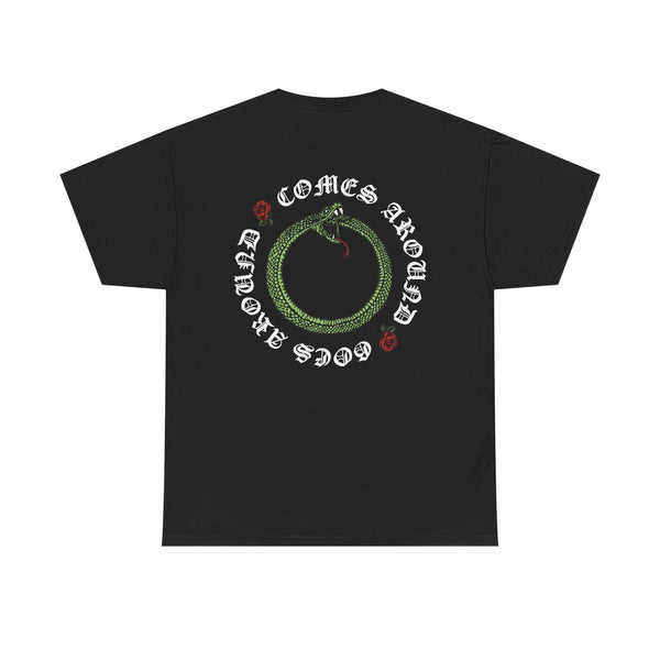 Ouroboros Snake tee, Street Goth Dark Edgy t-shirt