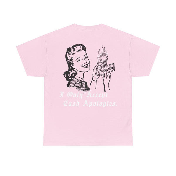 Cash Apologies