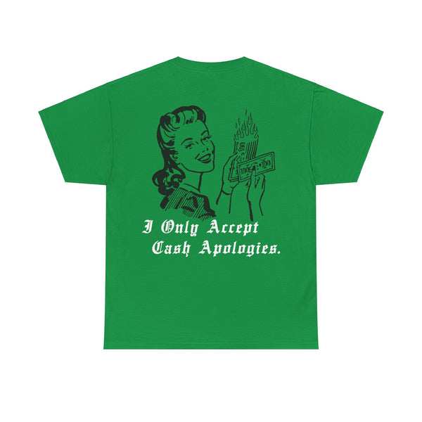 Cash Apologies