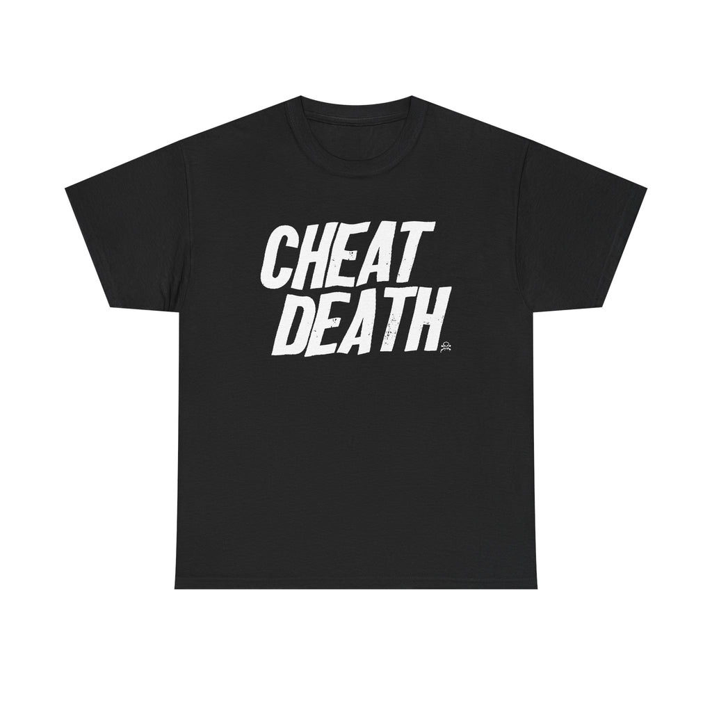 Cheat Death Graphic tee,  Goth Metal Head t-shirt