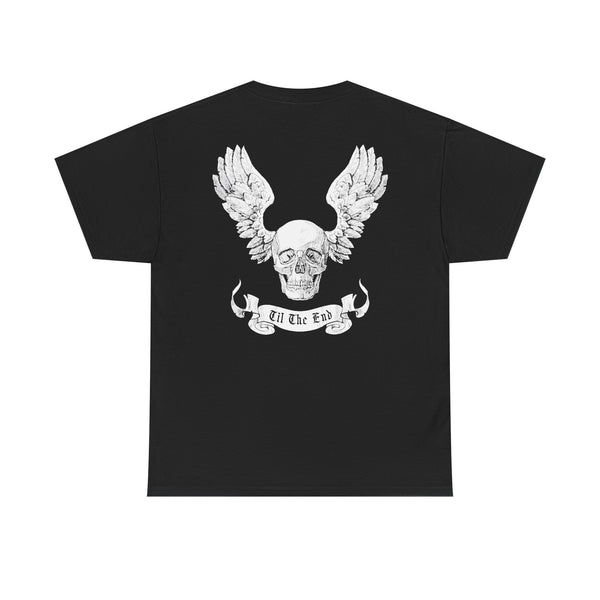 Winged Skull Graphic tee,  Metal Head t-shirt