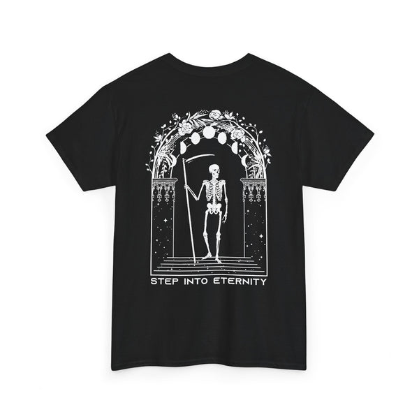 Eternal Gateway tee, Skeleton t-shirt, Universal Outer space tee