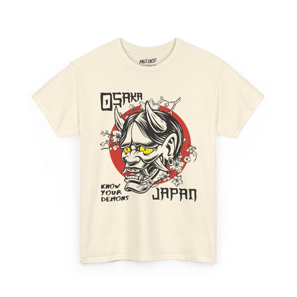Know Your Demons, Hand Drawn Yokai Spirit tee, Osaka Japan