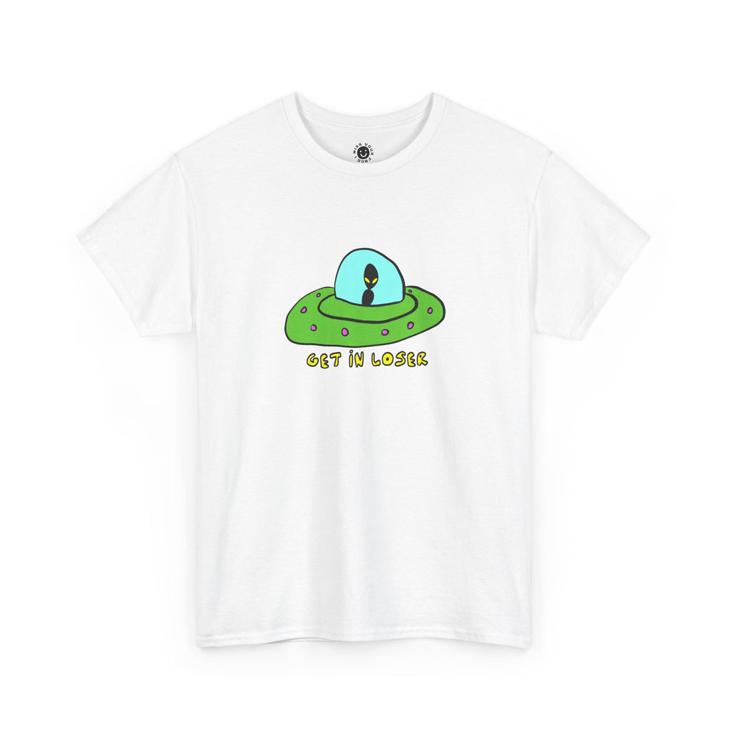 UFO Alien tee, flying saucer t-shirt